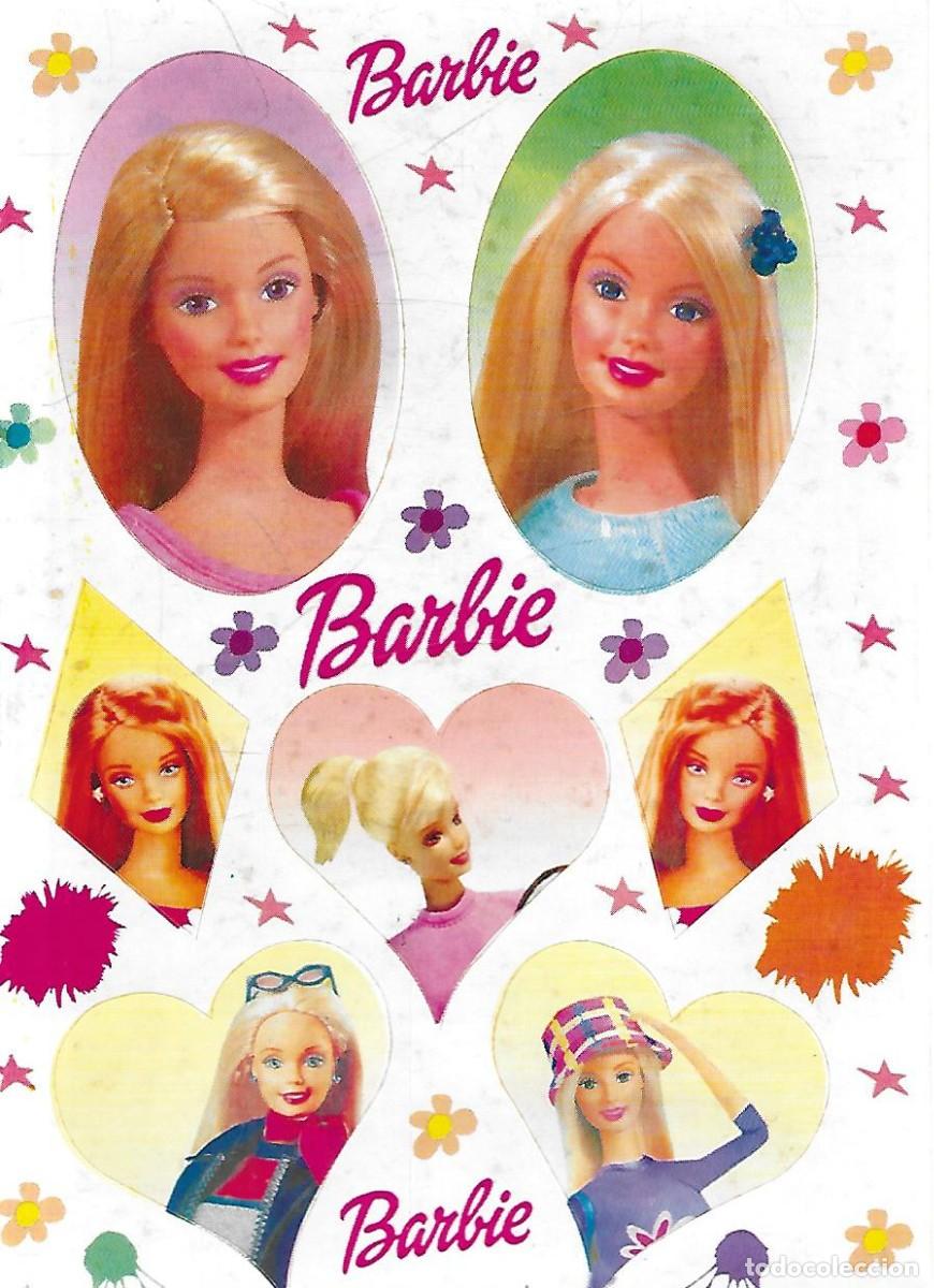 19 laminas de barbie con siete pegatinas cada u - Compra venta en  todocoleccion