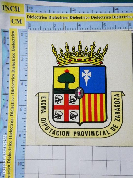 Adesivi di collezione: PEGATINA DE TURISMO. DIPUTACI&Oacute;N PROVINCIAL DE ZARAGOZA 190