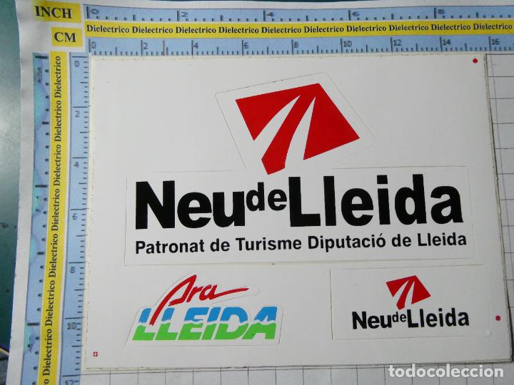 Sammlung von Aufklebern: PEGATINA DE TURISMO. PATRONATO TURISMO DE L&Eacute;RIDA LLEIDA. 196