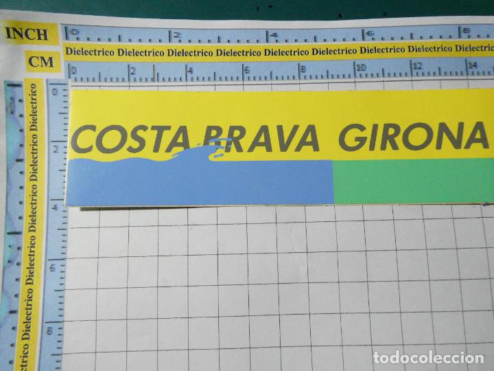 Pegatinas de colecci&oacute;n: PEGATINA DE TURISMO. COSTA BRAVA GERONA. 206