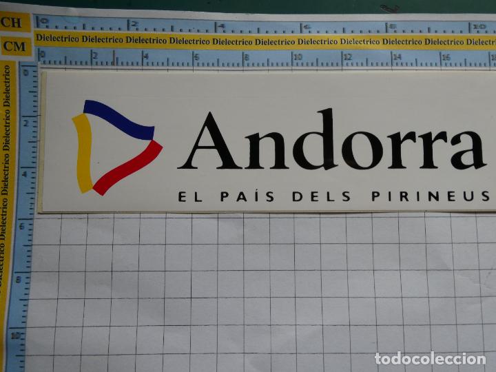 Adesivi di collezione: PEGATINA DE TURISMO. ANDORRA EL PAIS DE LOS PIRINEOS 85