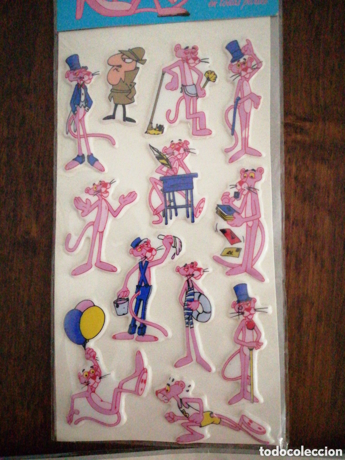 Pegatinas de colecci&oacute;n: Pegatinas la PANTERA ROSA - Foto 2