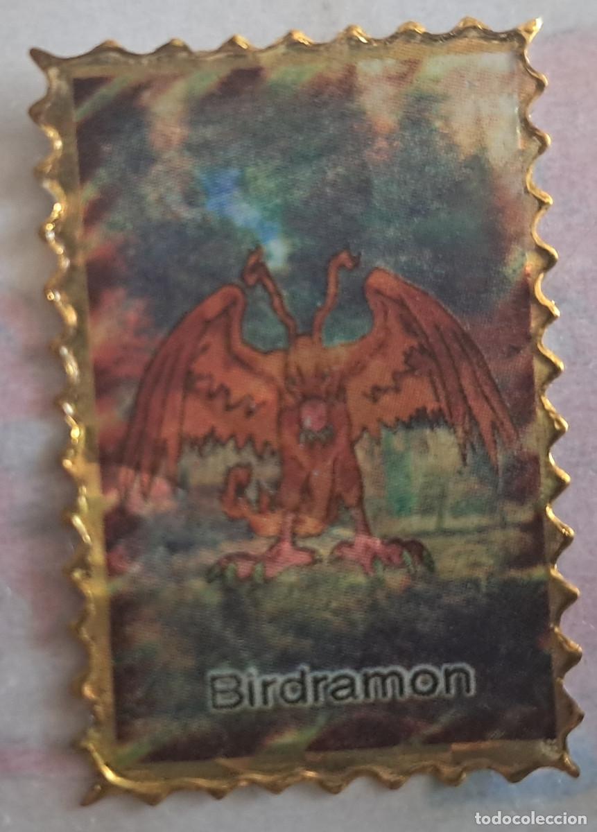 Pegatinas de colecci&oacute;n: pegatina, adhesivo de digimon, Birdramon. despegada, tama&ntilde;o 2.3 x 3.4 cm.