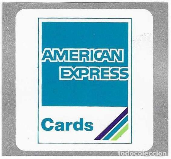 Autocolantes de cole&ccedil;&atilde;o: Adhesivo. American Express Cards. 24-482