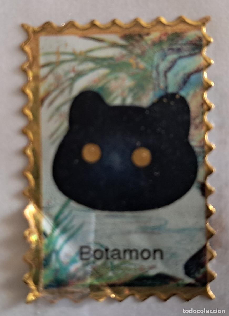 Pegatinas de colecci&oacute;n: pegatina, adhesivo de digimon, Botamon. despegada, tama&ntilde;o 2.3 x 3.4 cm.