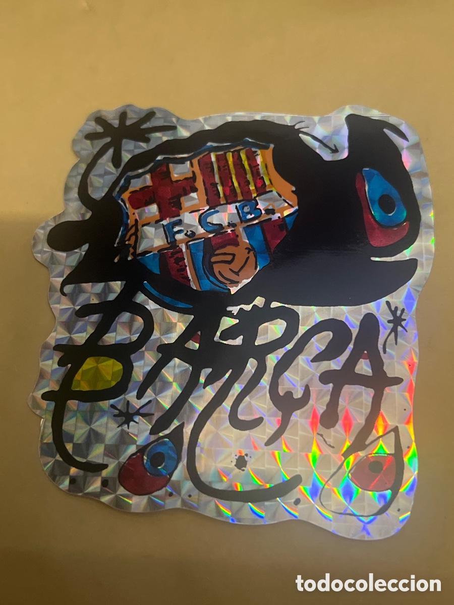 Autocolantes de cole&ccedil;&atilde;o: T1/E4/F42. PEGATINA F.C.B. - BAR&Ccedil;A