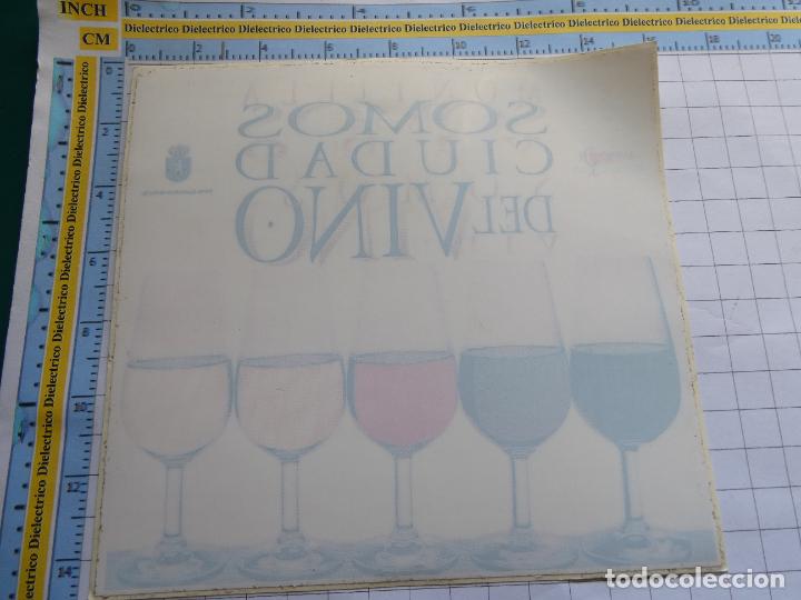 Sammlung von Aufklebern: PEGATINA DE TURISMO BEBIDAS. MONTILLA CIUDAD DEL VINO. C&Oacute;RDOBA