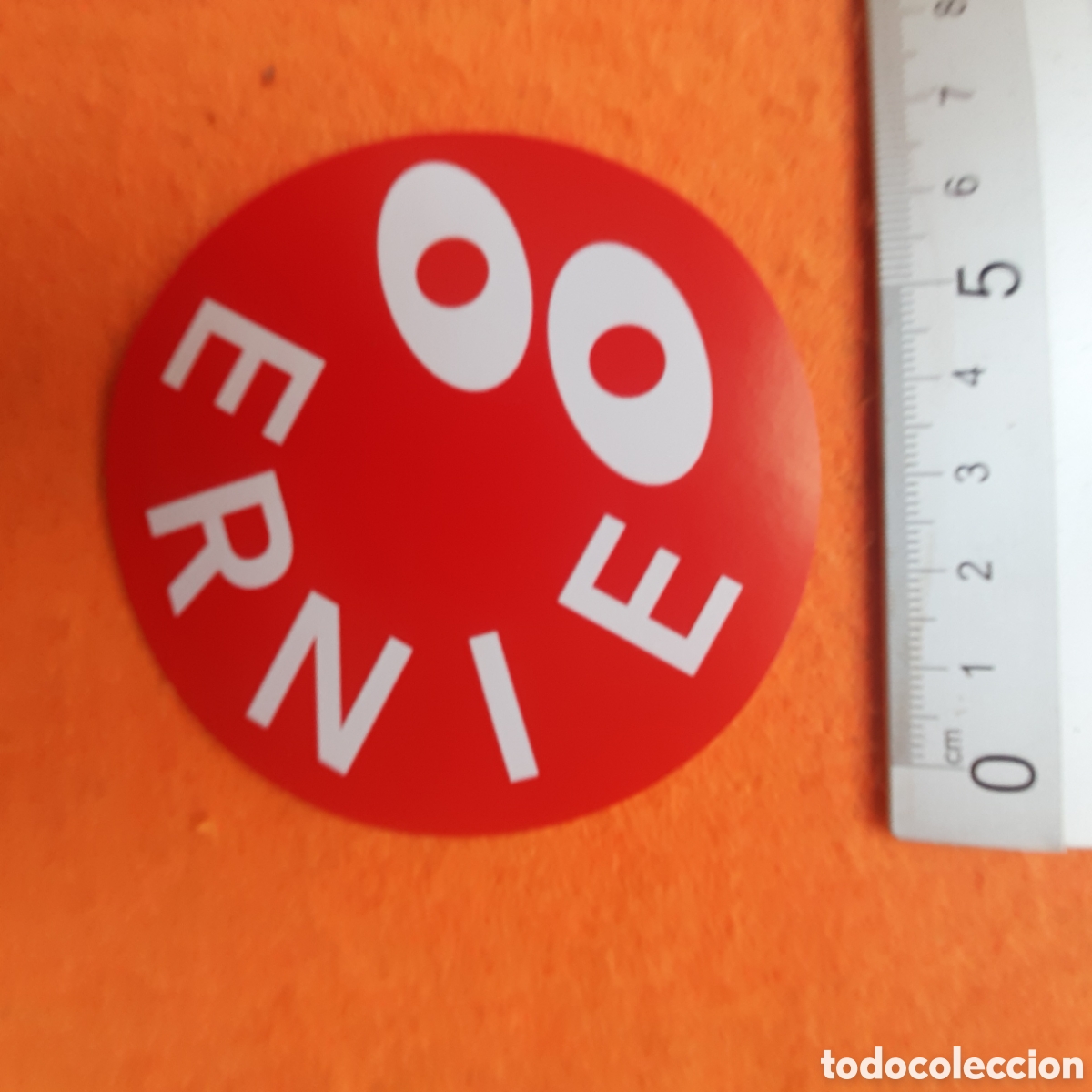 Pegatinas de colecci&oacute;n: ERNIE - PEGATINA STICKER - Foto 2
