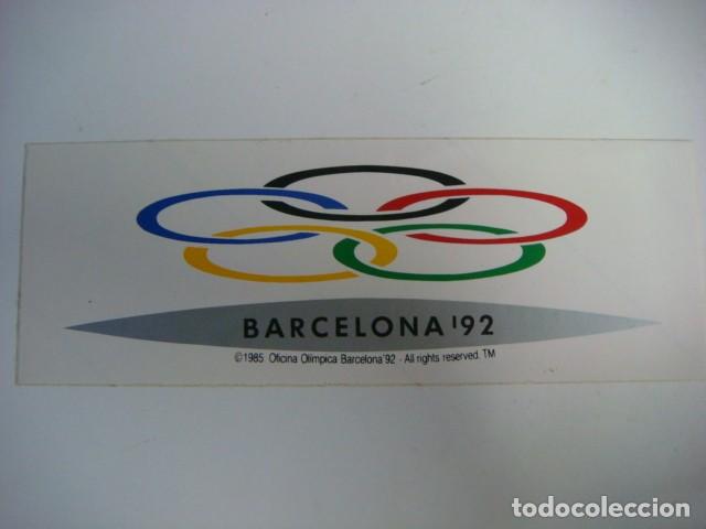 Pegatinas de colecci&oacute;n: PEGATINA DE BARCELONA 92-PEG-CAJ N&ordm;-3