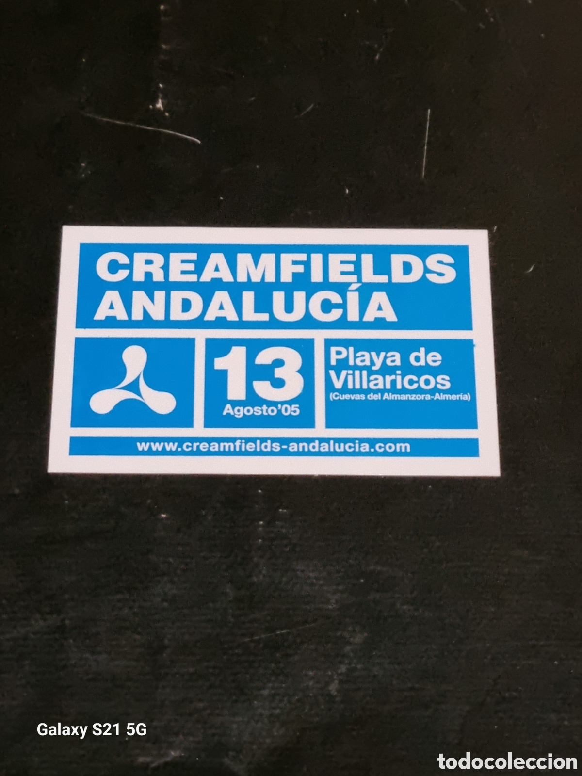 Pegatinas de colecci&oacute;n: PEGATINA CREAMFIELDS ANDALUC&Iacute;A - Foto 1