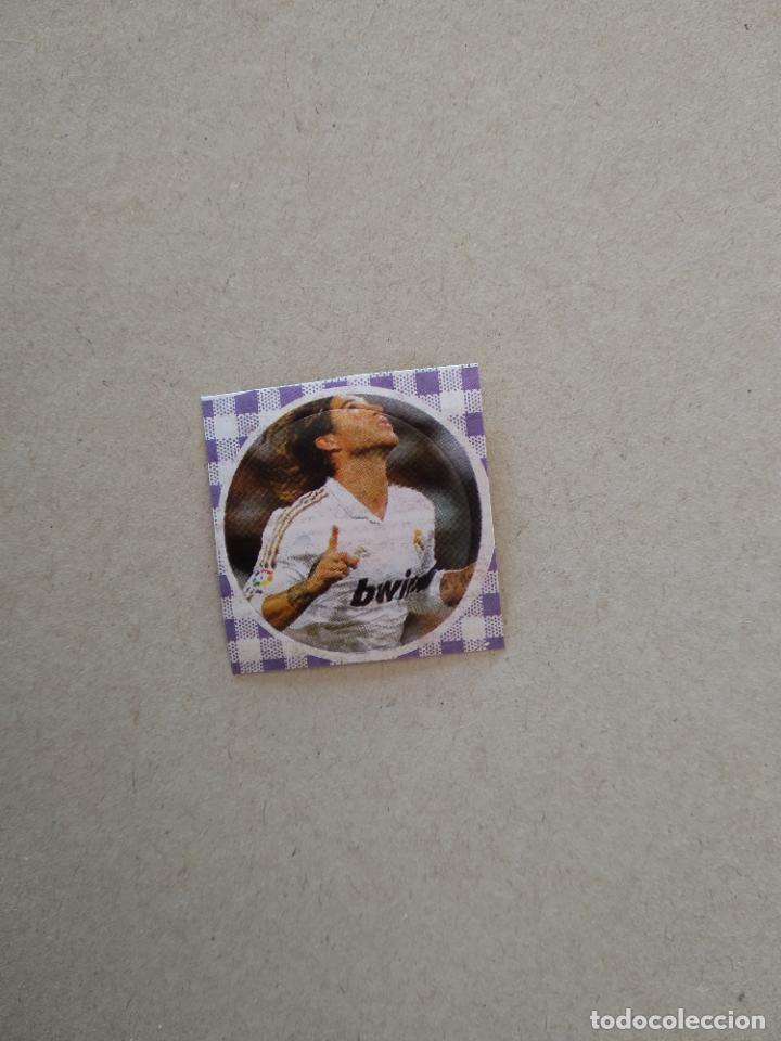 Pegatinas de colecci&oacute;n: SERGIO RAMOS PEGATINA DEL ALBUM PASATIEMPOS OFICIAL REAL MADRID