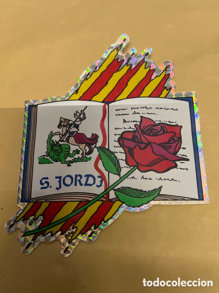 Collection stickers: T1/E2/897B. PEGATINA DE S.JORDI