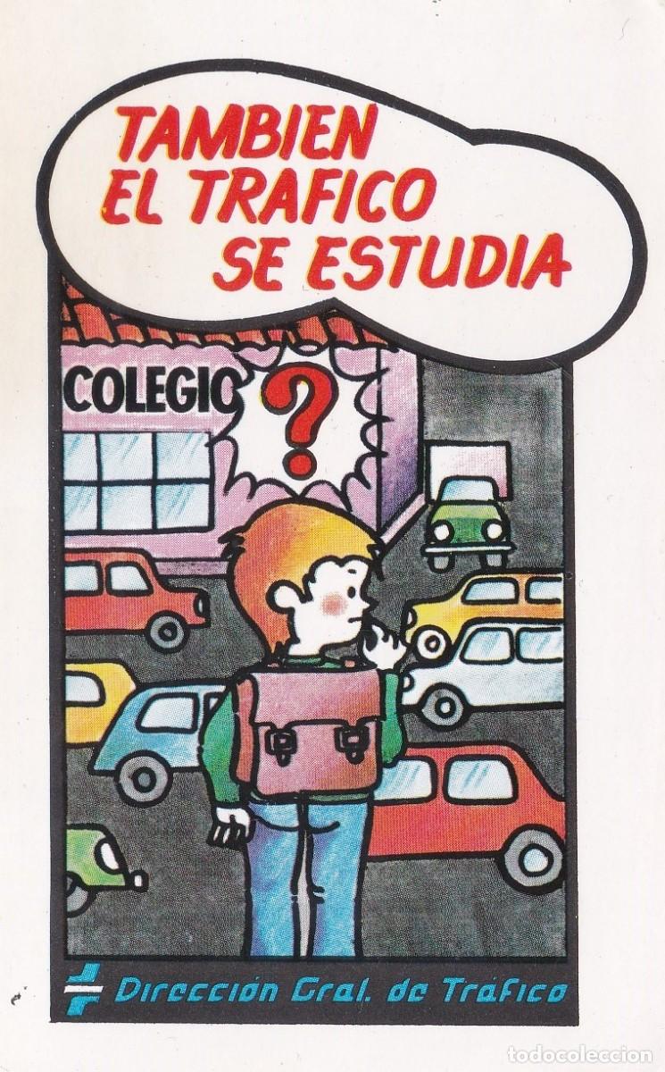 Pegatinas de colecci&oacute;n: PEGATINA DGT. DIRECCI&Oacute;N GENERAL DE TRAFICO. TAMBI&Eacute;N EL TRAFICO SE ESTUDIA