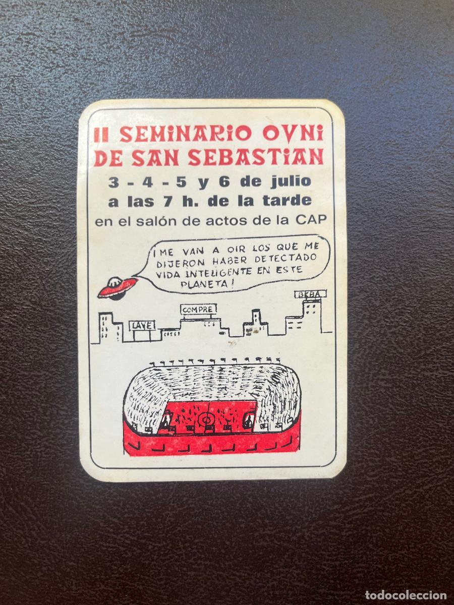 Pegatinas de colecci&oacute;n: Pegatina Seminario OVNI San Sebasti&aacute;n Ufolog&iacute;a Parapsicolog&iacute;a Esoterismo