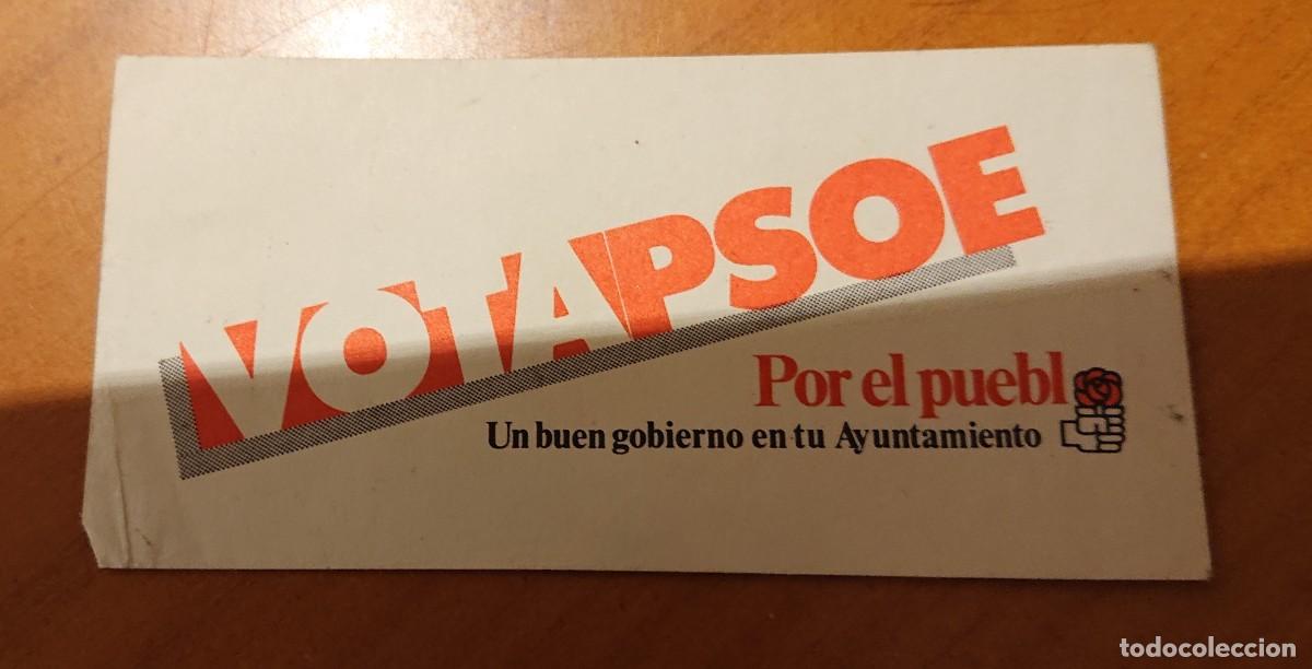 Sammlung von Aufklebern: Pegatina pol&iacute;tica a&ntilde;os 70-80, original, ved foto