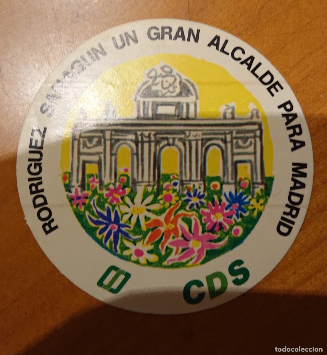 Sammlung von Aufklebern: Pegatina pol&iacute;tica a&ntilde;os 70-80, original, ved foto