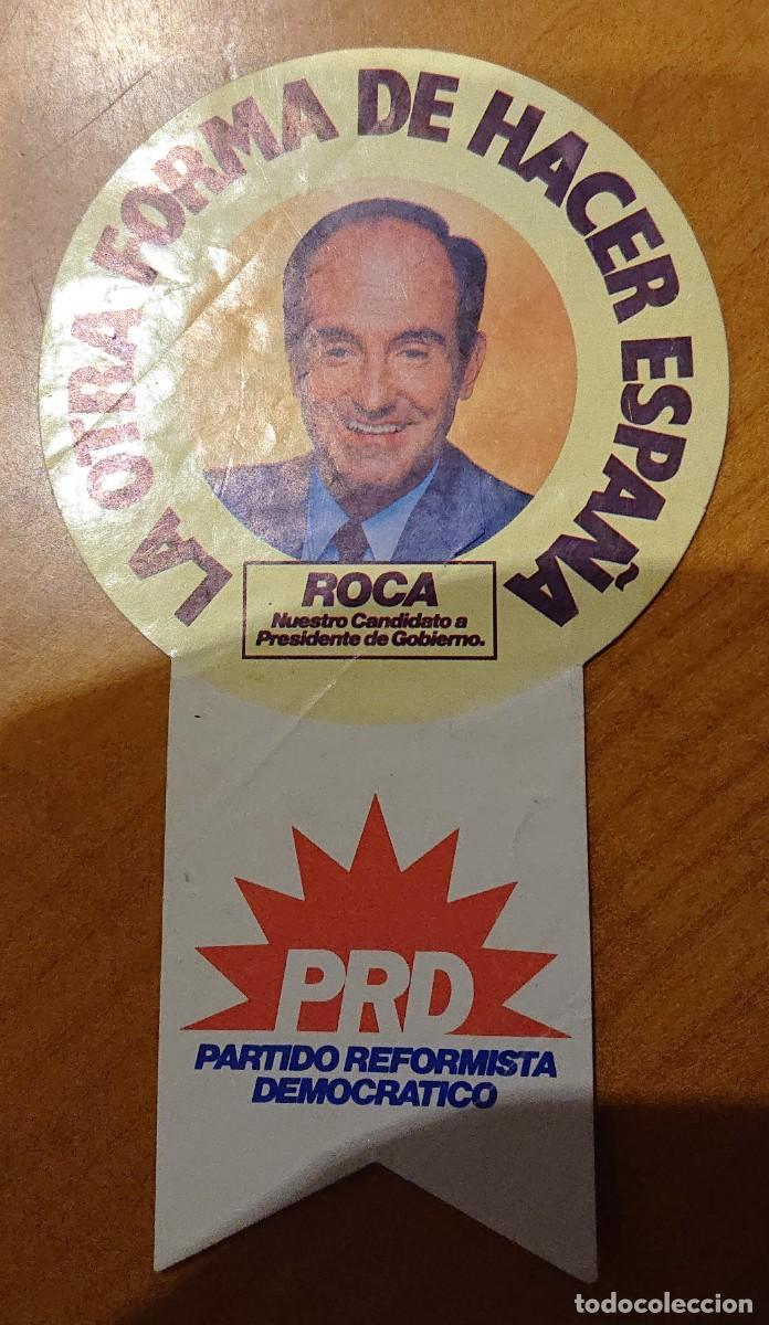 Sammlung von Aufklebern: Pegatina pol&iacute;tica a&ntilde;os 70-80, original, ved foto