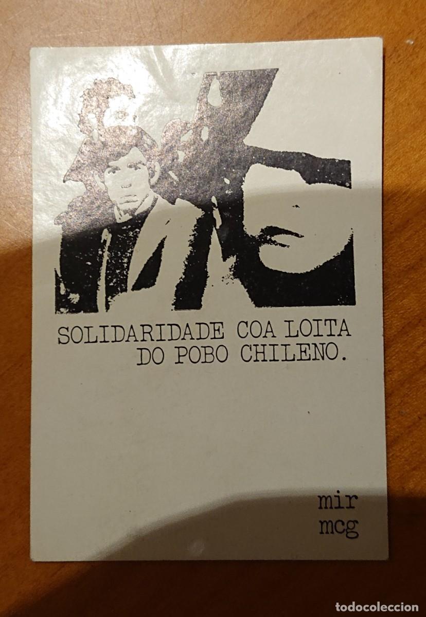 Sammlung von Aufklebern: Pegatina pol&iacute;tica a&ntilde;os 70-80, original, ved foto
