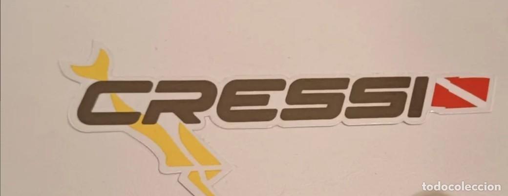 Pegatinas de colecci&oacute;n: Pegatina publicidad CRESSI