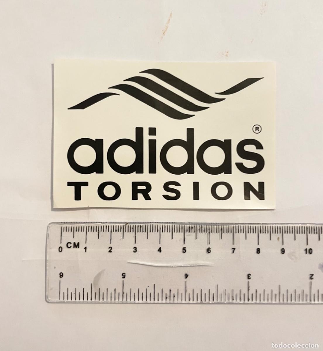 Pegatinas de colecci&oacute;n: PEGATINA VINTAGE ADIDAS TORSION CALZADO A&Ntilde;OS 80 , SIN TRASERA , ver fotos . Buen estado