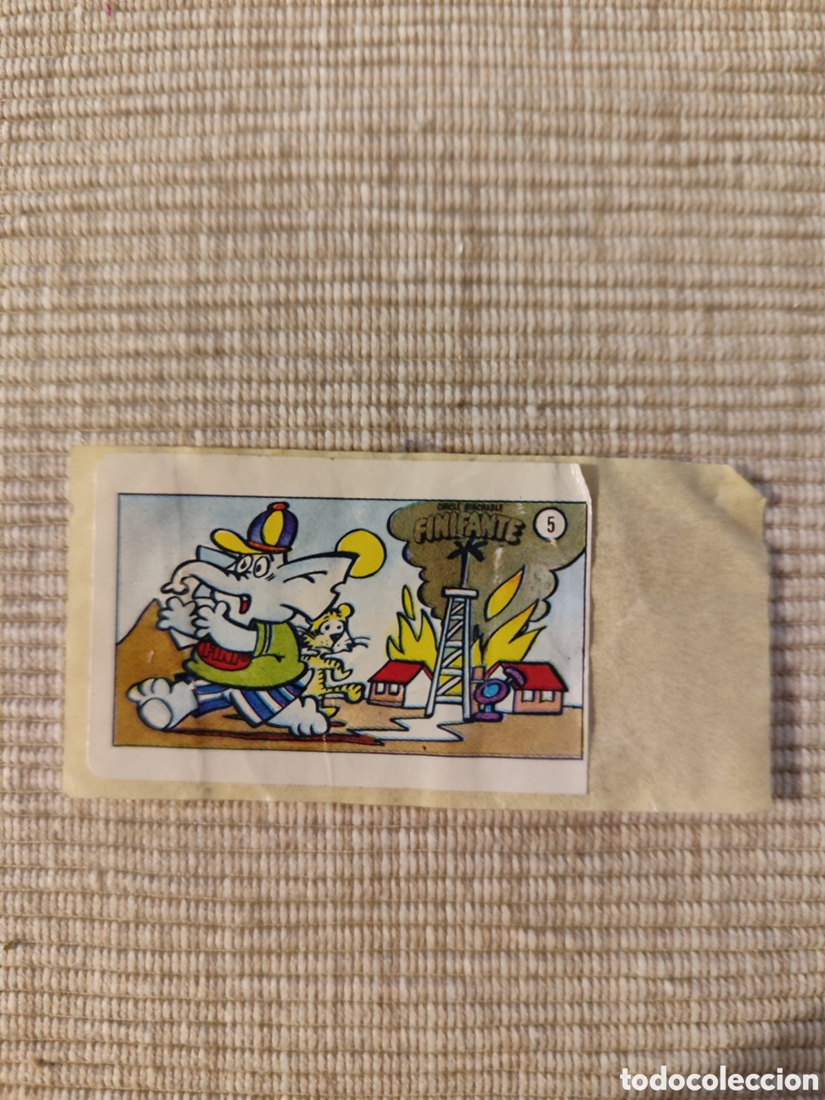 Pegatinas de colecci&oacute;n: Cromo chicle Finifante - Foto 1