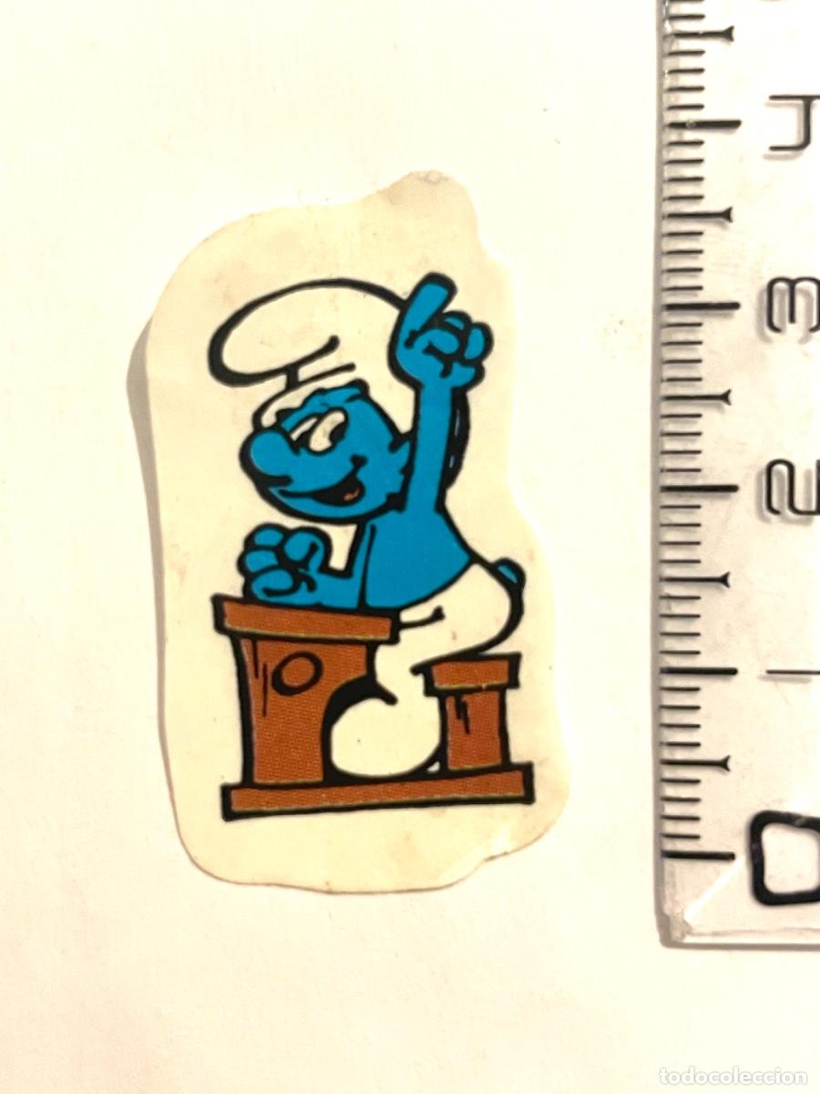 Pegatinas de colecci&oacute;n: PEGATINA VINTAGE PITUFOS A&Ntilde;OS 80 , ver fotos . Buen estado