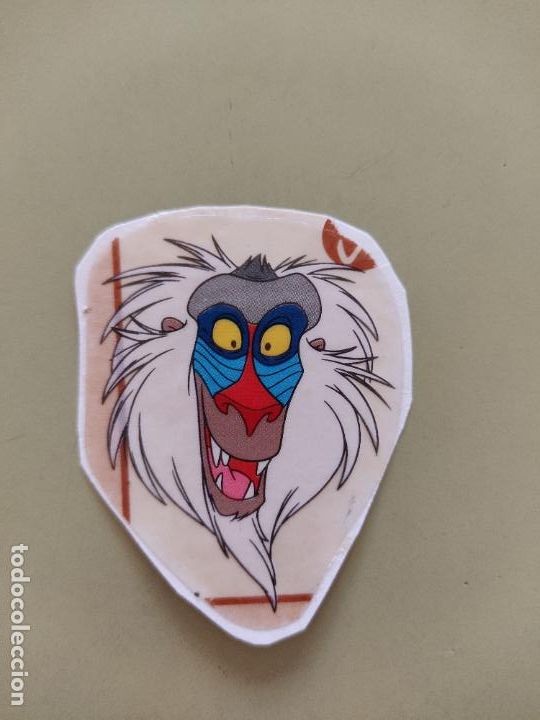 Pegatinas de colecci&oacute;n: PEGATINA PERSONAJE ANIMAL MONO DE DISNEY REY LEON MIDE 4,5CM X 5,7CM