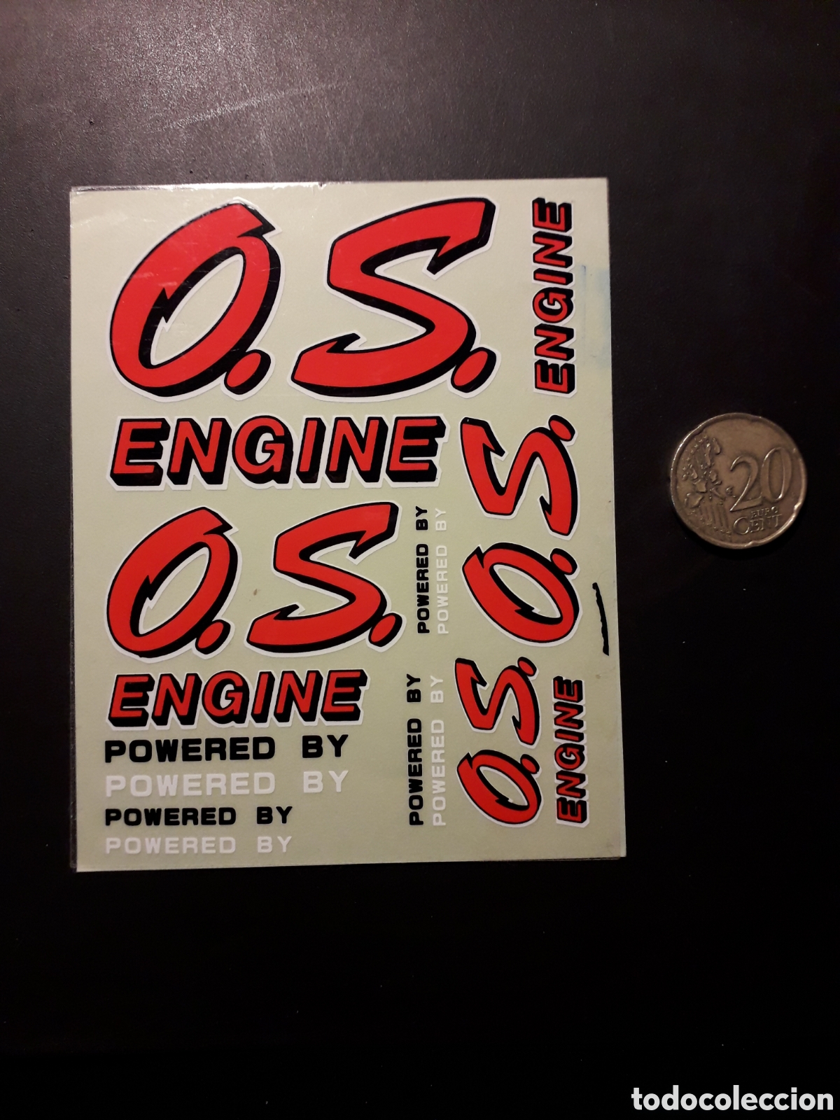 Pegatinas de colecci&oacute;n: PEGATINA O.S. ENGINE. PEDIDO M&Iacute;NIMO 3&euro;. - Foto 1