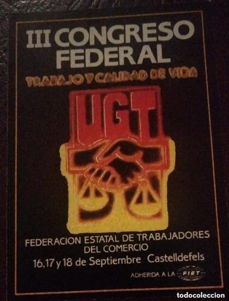 Pegatinas de colecci&oacute;n: 26 pegatinas sindicato UGT - Foto 1