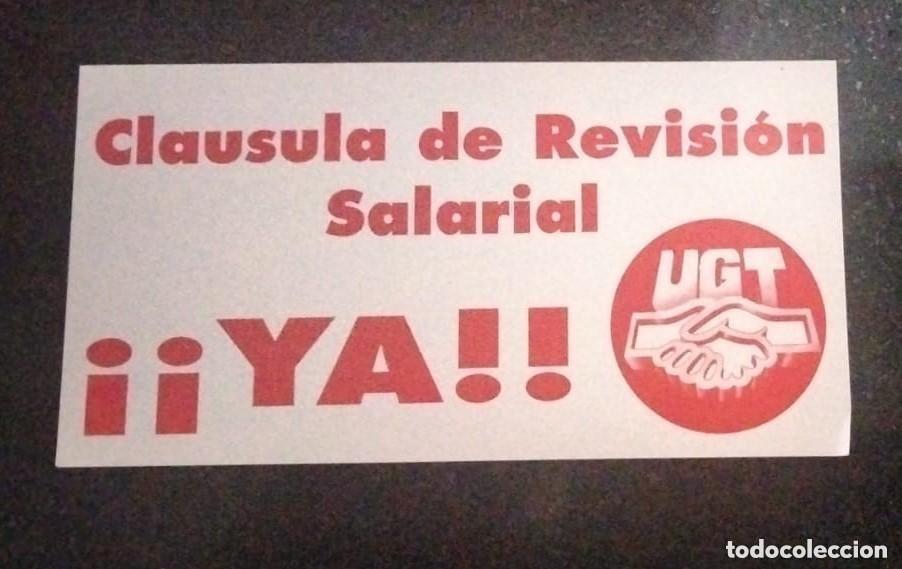 Pegatinas de colecci&oacute;n: 26 pegatinas sindicato UGT - Foto 4