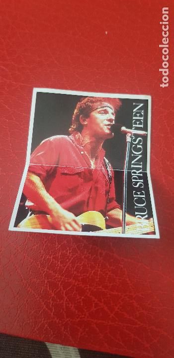Pegatinas de colecci&oacute;n: BRUCE SPRINGSTEEN-ESTRELLAS DEL ROCK-MATUTANO,SONRIC,S