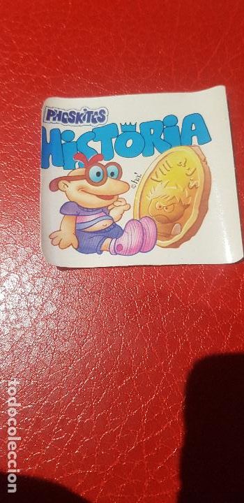 Pegatinas de colecci&oacute;n: 19 PHOSKITOS,JIM HENSONS PEQUE&Ntilde;ECOS