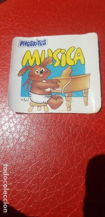 Pegatinas de colecci&oacute;n: 24 PHOSKITOS,JIM HENSONS PEQUE&Ntilde;ECOS