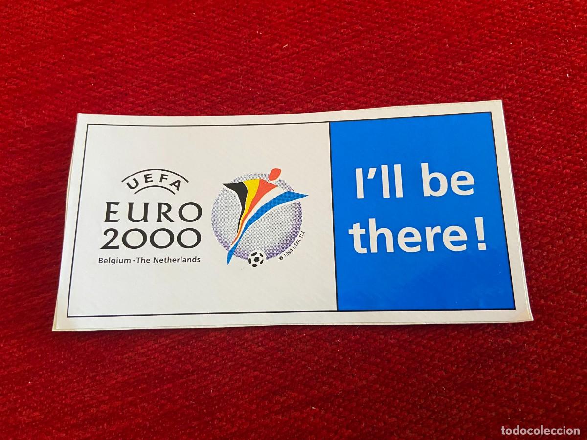 Pegatinas de colecci&oacute;n: R25816 PEGATINA ADHESIVO UEFA EURO 2000 BELGICA PAISES BAJOS HOLANDA EUROCOPA
