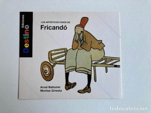 Pegatinas de colecci&oacute;n: PEGATINA LOS ARTISTICOS CASOS DE FRICAND&Oacute; ARNAL BALLESTER MONTSE GINESTA EDICIONES DESTINO