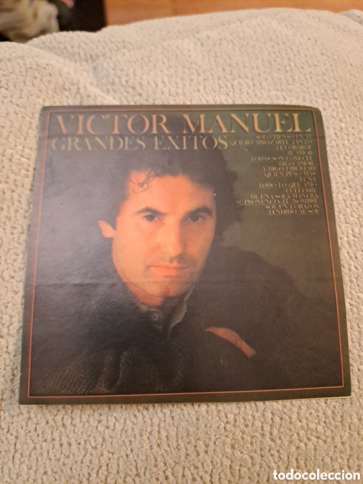 Pegatinas de colecci&oacute;n: PEGATINA ADHESIVA V&Iacute;CTOR MANUEL GRANDES &Eacute;XITOS