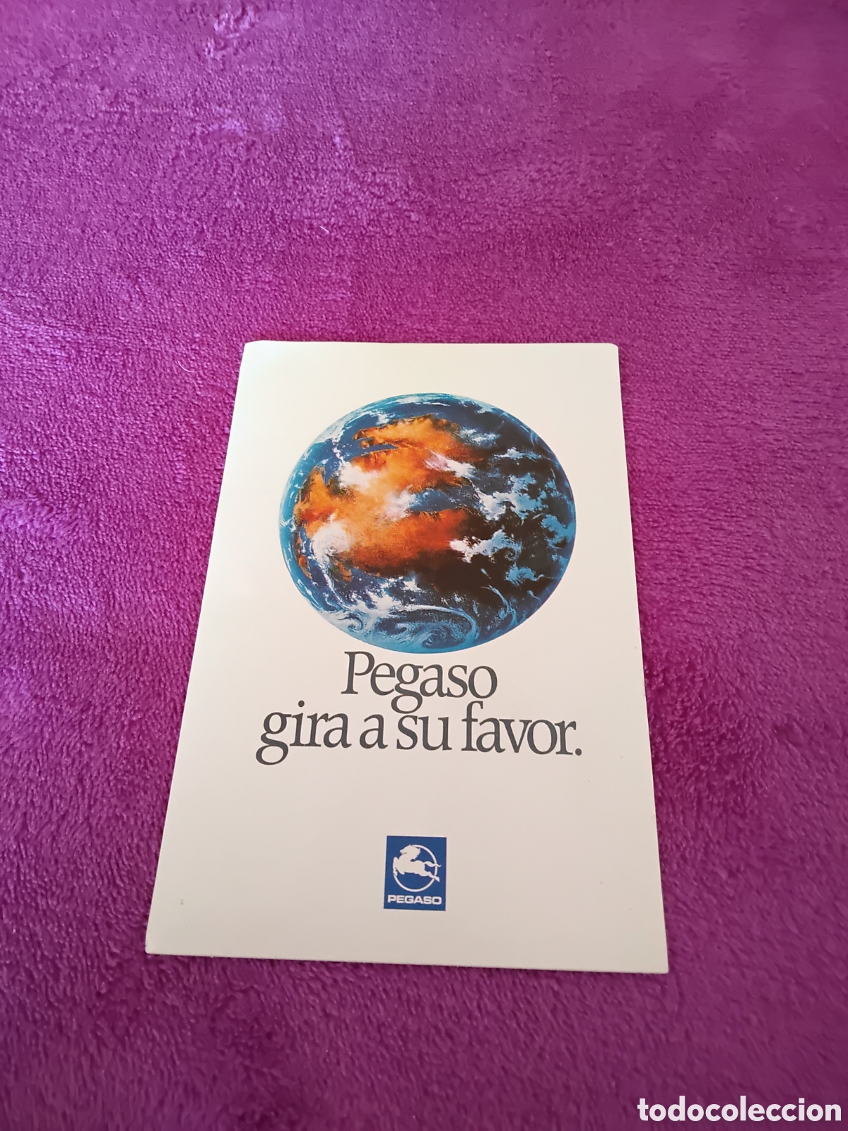 Pegatinas de colecci&oacute;n: PEGATINA PUBLICITARIA*PEGASO* GIRA A SU FAVOR ,SIN PEGAR