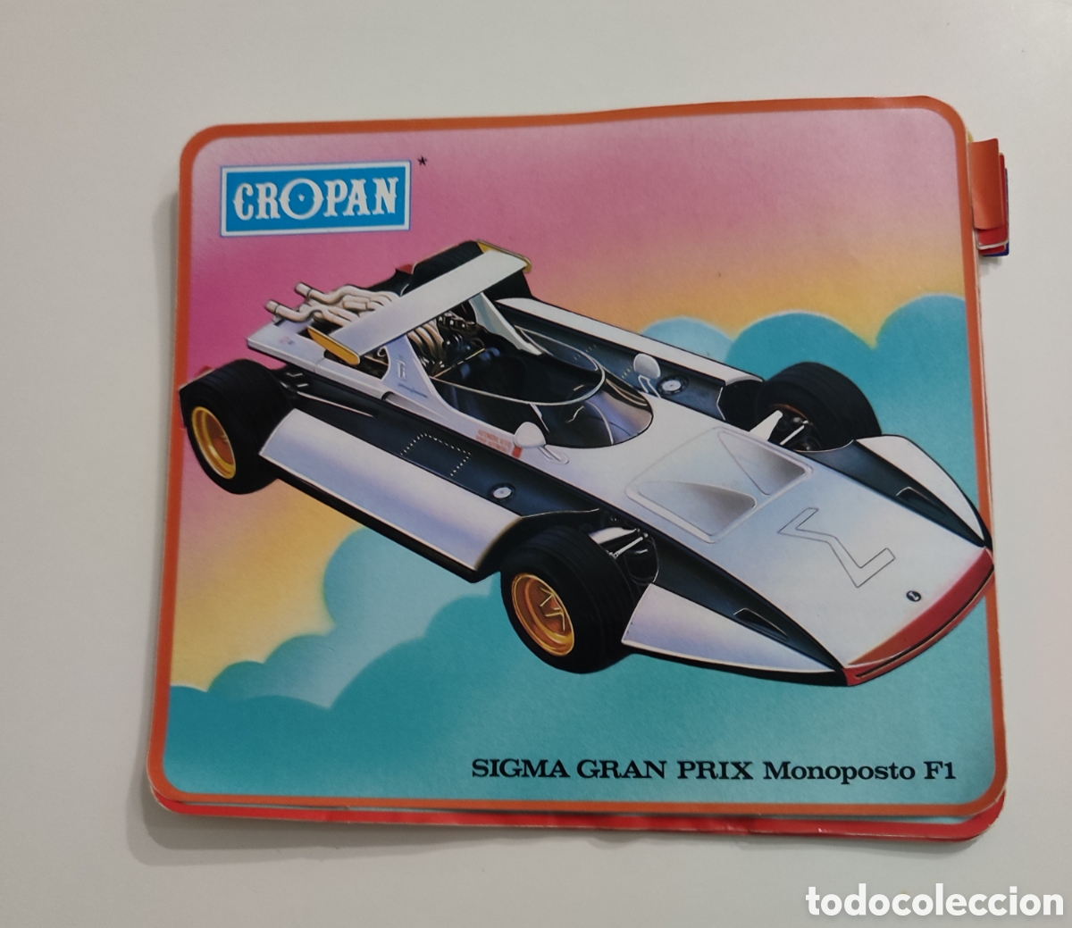 Pegatinas de colecci&oacute;n: Cuatro Maxiadhesivos Cropan. A&ntilde;os 80.