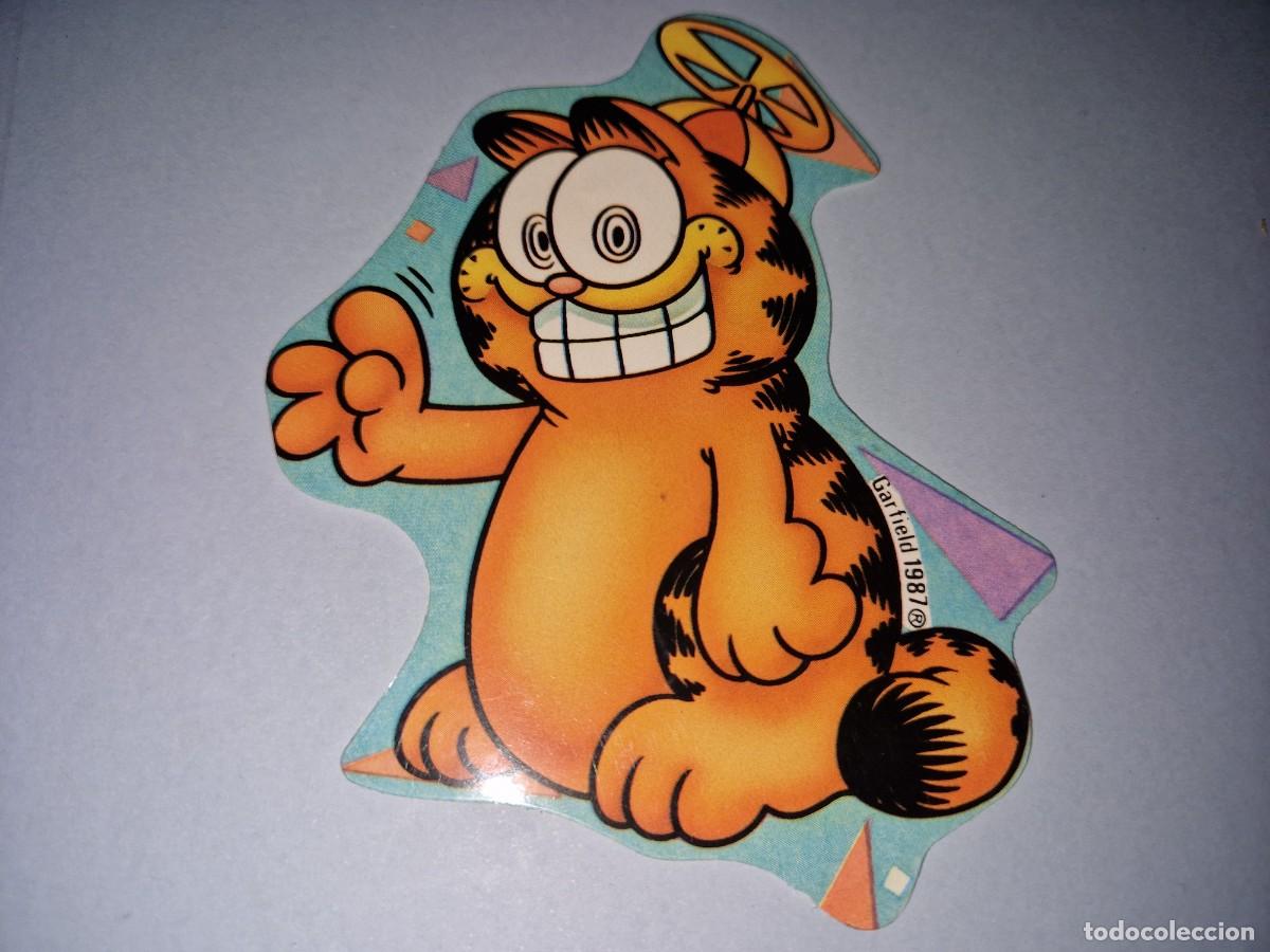 Pegatinas de colecci&oacute;n: PEGATINA GATO GARFIELD a&ntilde;os 80