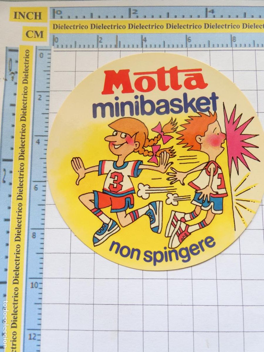 Collection stickers: PEGATINA DE DEPORTES. BALONCESTO. BASKET MOTTA MINIBASKET 56
