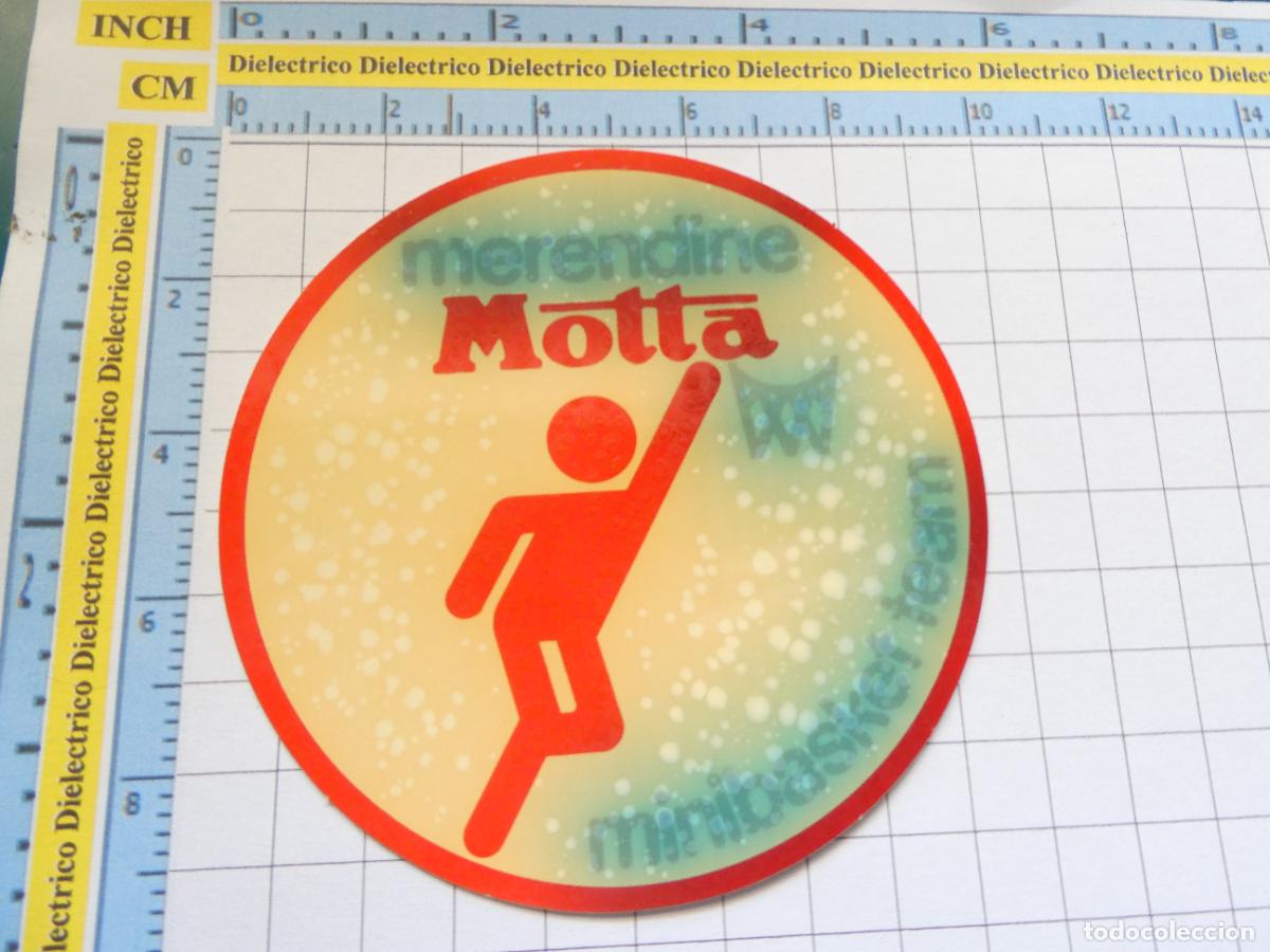Adesivi di collezione: PEGATINA DE DEPORTES. BALONCESTO. BASKET MOTTA MINIBASKET 57