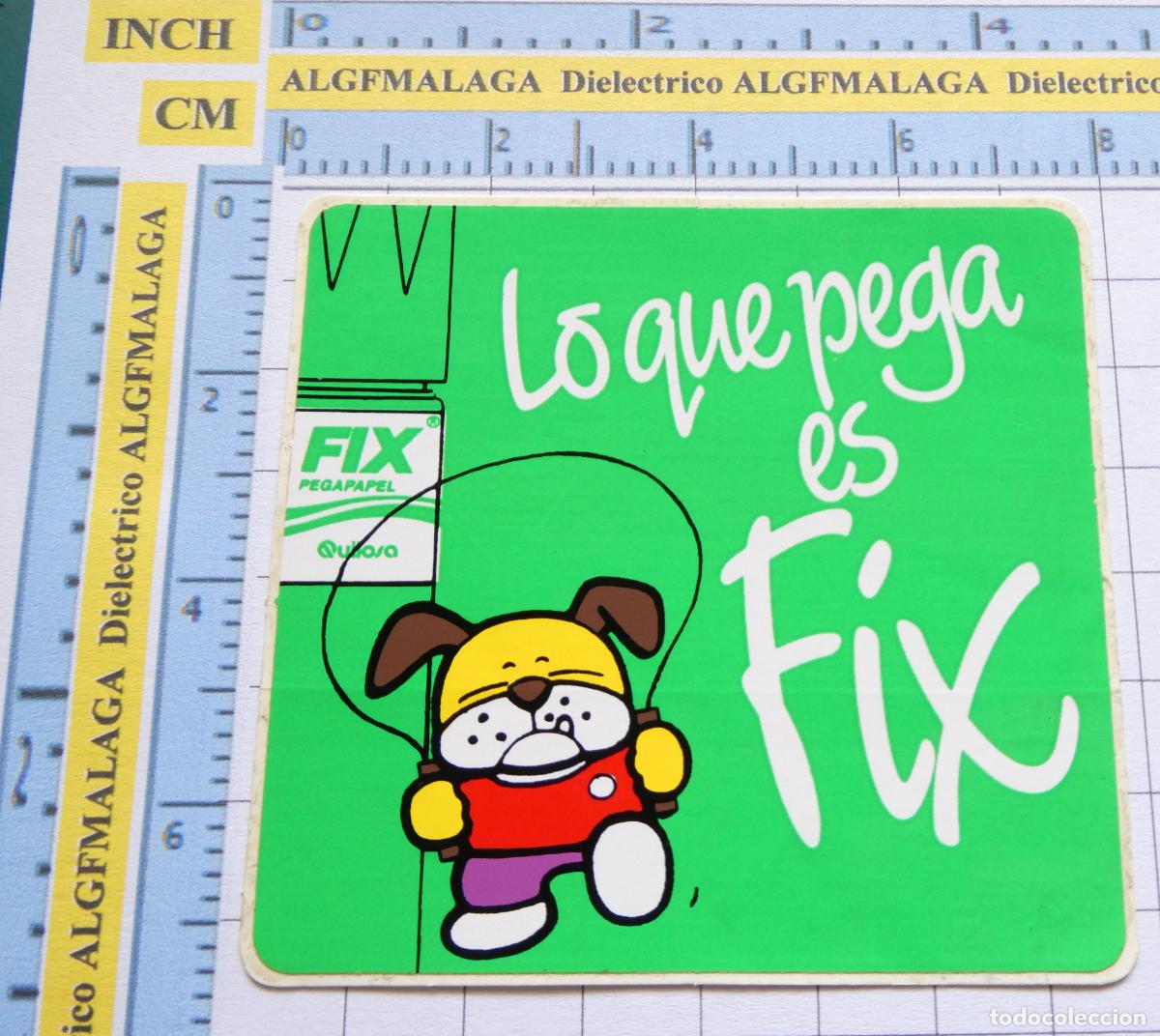 Pegatinas de colecci&oacute;n: PEGATINA DE FIX PEGAPAPEL. 119 - Foto 1