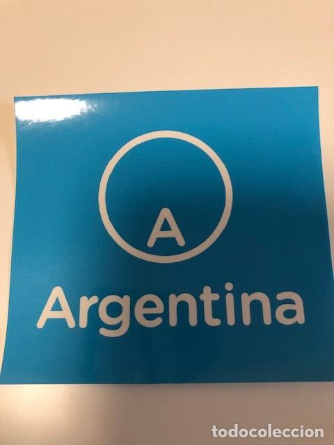 Pegatinas de colecci&oacute;n: Adhesivo Argentina