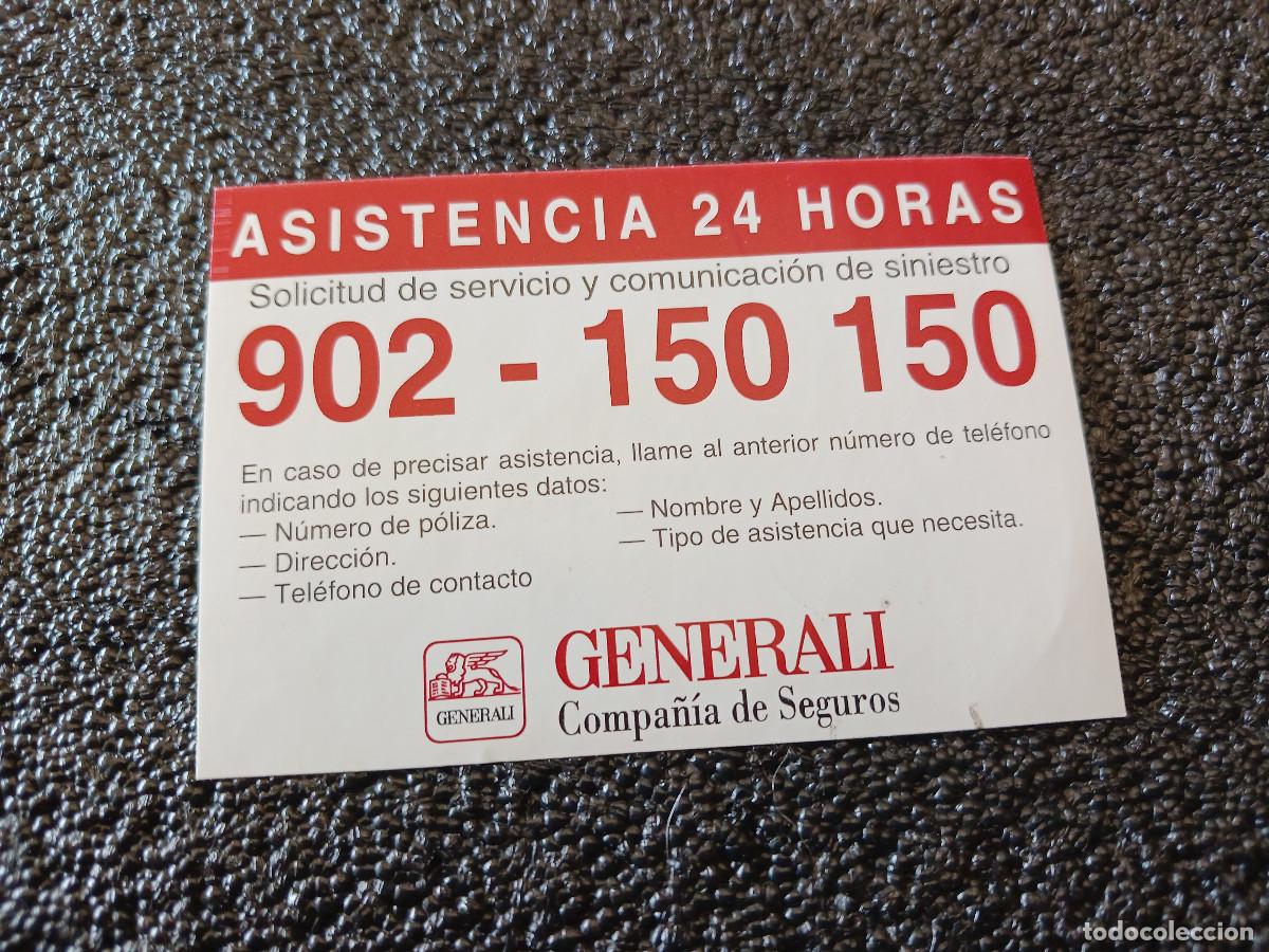 Pegatinas de colecci&oacute;n: antigua pegatina de generali, compa&ntilde;ia de seguros, 8 x 5 cm aprox.