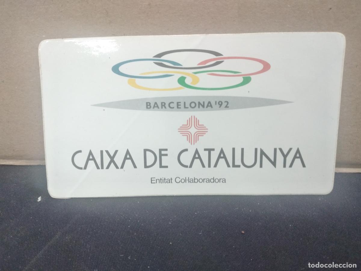 Pegatinas de colecci&oacute;n: ADHESIVO - PEGATINA BARCELONA 92 - OLIMPIADAS - CAIXA DE CATALUNYA