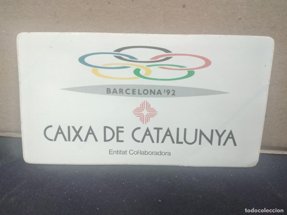 Pegatinas de colecci&oacute;n: ADHESIVO - PEGATINA BARCELONA 92 - OLIMPIADAS - CAIXA DE CATALUNYA