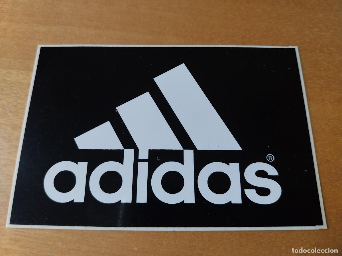 Pegatinas de colecci&oacute;n: ADIDAS ADHESIVO PEGATINA 10 X 6,5 CM SIN PEGAR NUNCA DEPORTES
