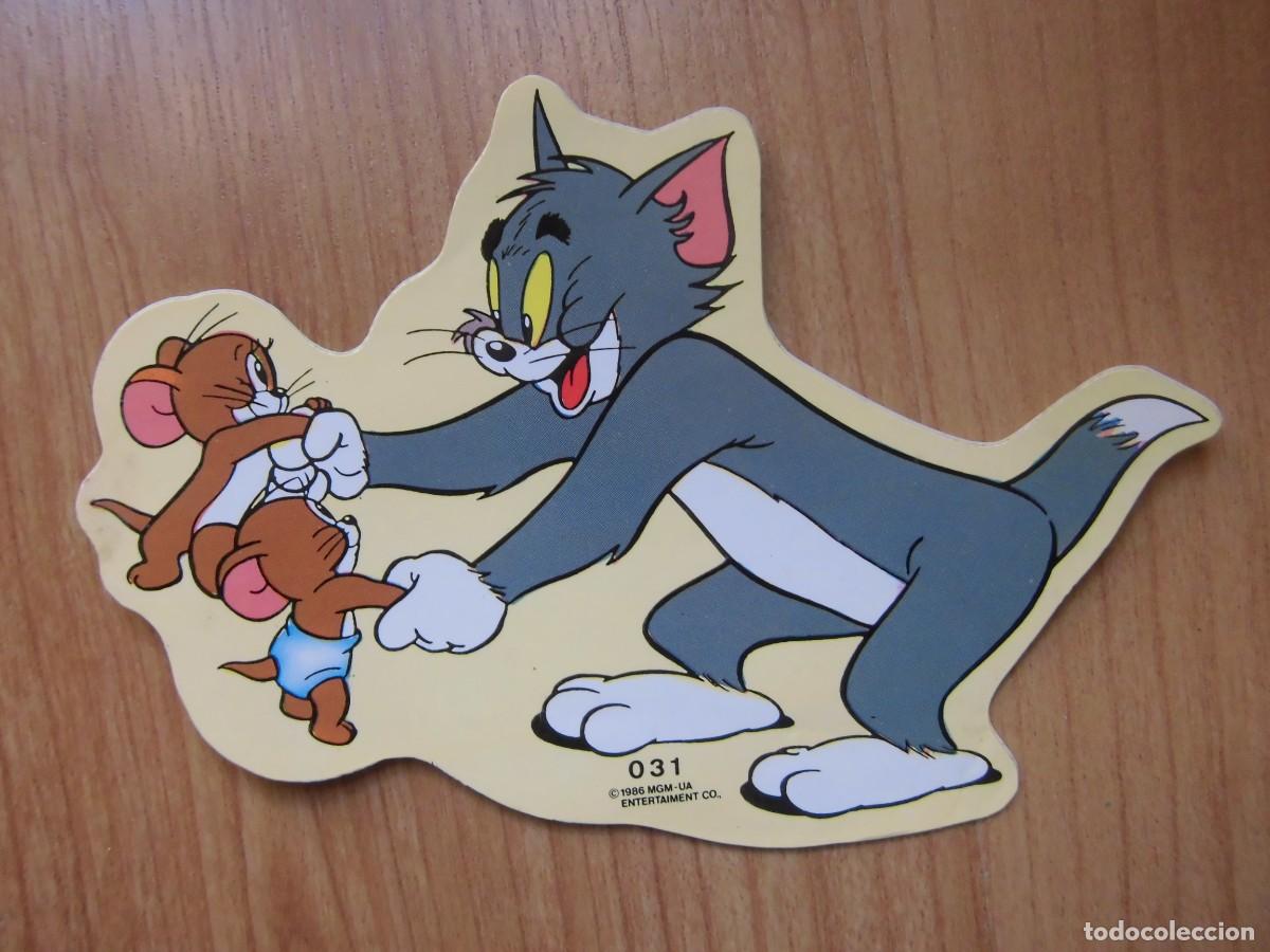 Pegatinas de colecci&oacute;n: PEGATINA TOM Y JERRY AYMSA 031
