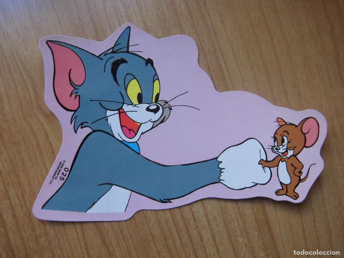 Pegatinas de colecci&oacute;n: PEGATINA TOM Y JERRY AYMSA 025