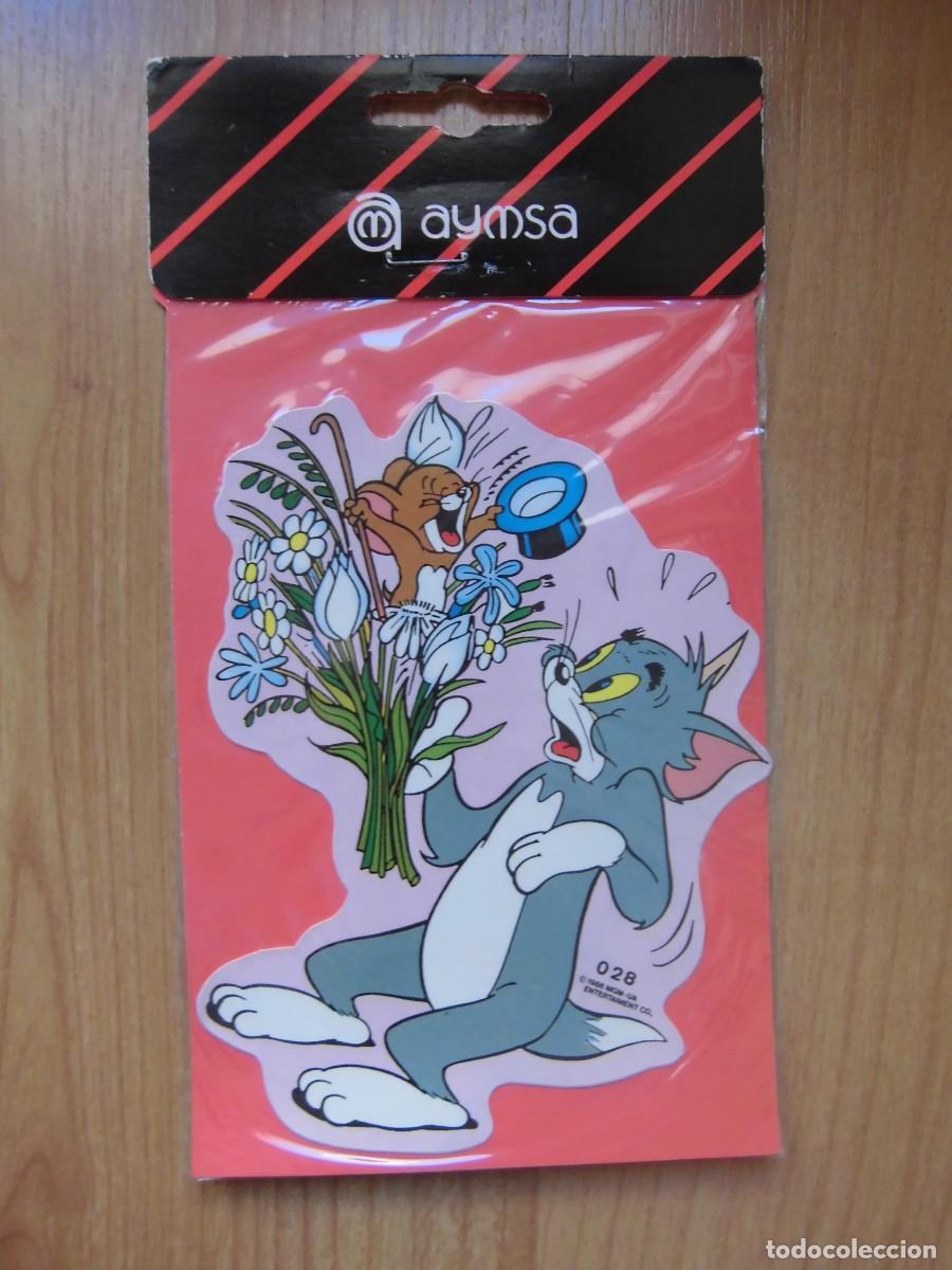 Pegatinas de colecci&oacute;n: PEGATINA TOM Y JERRY AYMSA 028